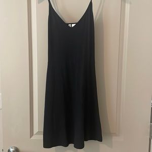 Black mini skater dress size small